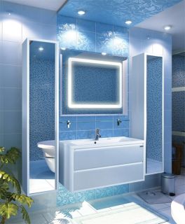 Зеркало Акватон Римини 100см 1A136902RN010